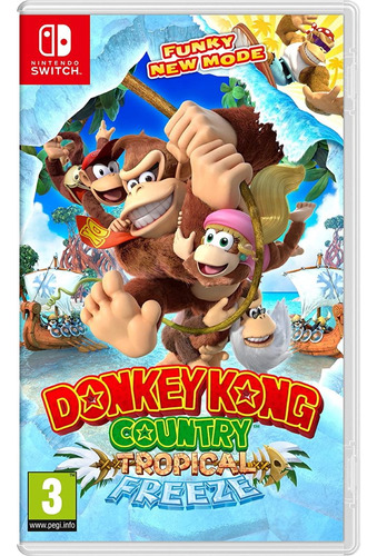 Donkey Kong Country: Tropical Freeze, Nintendo Switch