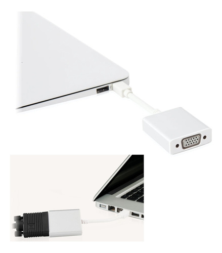 Cabo Adaptador Mini Display Port Hdmi Thunderbolt Vga-usbc