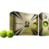 Pelotas De Golf Bridgestone, E12 Contact, 1 Docena, Green Ab