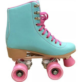 Patins Quad Infantil Owl Sports Unicorn Verde Claro Promoção