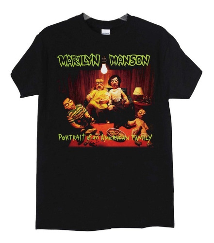 Polera Marilyn Manson Portrait Of An Americ Rock Abominatron