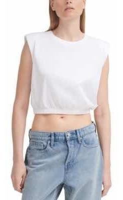 Calvin Klein Jeans Camiseta Estilo Top S/mangas C/hombreras