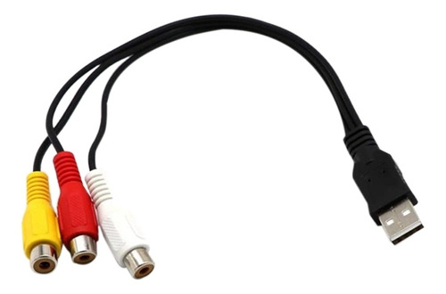 Cable Usb A 3rca Usb Hembra A 3 Rca Rgb Vídeo Av Compuesto