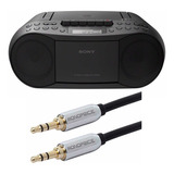 Sony Cfds70, Reproductor De Cd Y Cassette Portable Boombox..