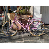 Bicicleta Vintage R28 C/canasto Dama