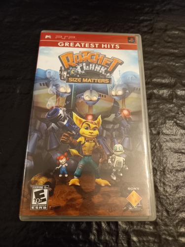 Juego Psp - Ratchet Clank Size Matters
