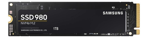 Disco Sólido Ssd Interno Samsung 980 Mz-v8v1tobw 1tb Negro