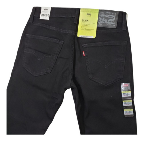 Calça Sarja Jeans Levi's 511 Slim Com Elastano Masculina