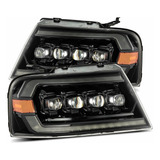 For 04-08 F150 Alpharex Nova Led Drl Sequential Projecto Aag