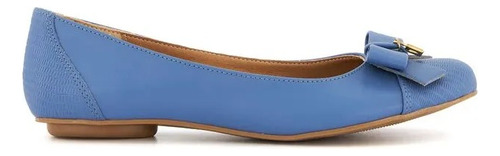 Zapato Flat Andrea Mujer Azul 3365403