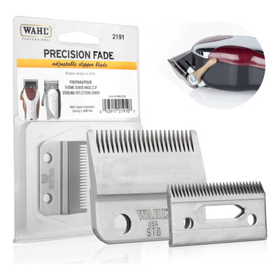Navaja De Repuesto Wahl® Triple 000 Mod 2191 Para Máquina Magic Clip Y Clipper Senior Professional Color Cromado | Envío gratis