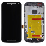 Frontal Tela Display Touch Motorola Moto G2 Com Aro