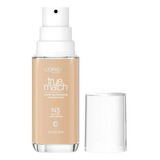 Base De Maquillaje Líquida L'oréal True Match Super-blendable Foundation Tono N3 - Neutral Light Medium - 30ml