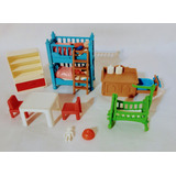 Playmobil Habitación De Niños Usado