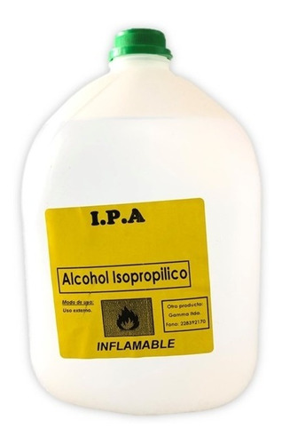 Alcohol Isopropílico 98,9% 5 L Gamma