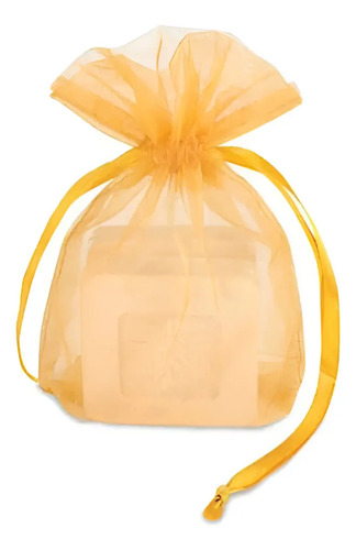 50 Pzas Bolsitas Costalitos Organza Con Jareta 10 X 15 Cms