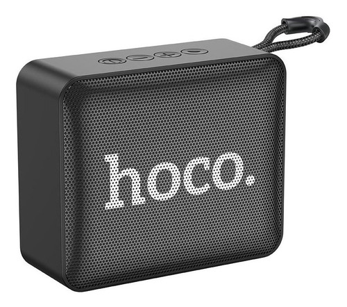 1x Parlante Hoco Bs51 Bluetooth Usb Negro Envío A Todo Chile