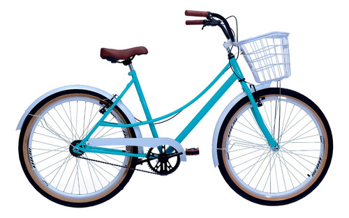 Bicicleta Feminina Aro 26 Retro Vintage Tipo Caloi Promoção