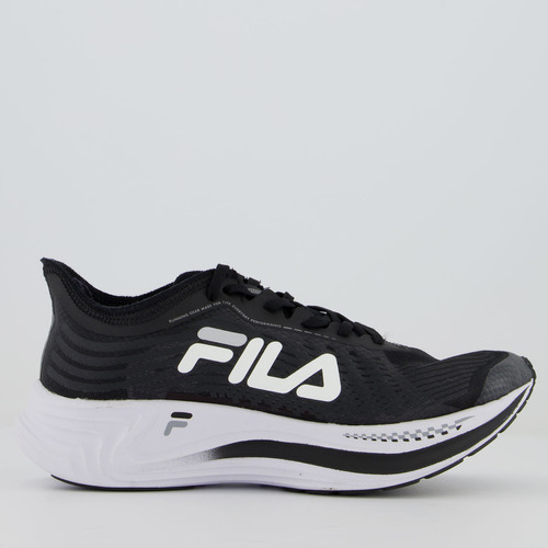 Tênis Fila Racer Carbon Feminino Preto E Branco