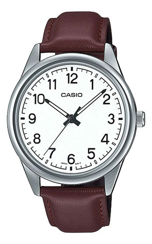 Reloj Para Hombre Casio Mtpv005l-7b4udf Marrón