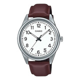 Reloj Para Hombre Casio Mtpv005l-7b4udf Marrón
