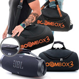 Kit Case P/ Jbl Boombox 3 + Protetor De Alça Ombro Exclusiva