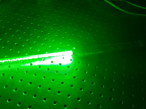 El Mas Poderoso Laser Verde: ¡1100mw Reales!, Muy Brillante