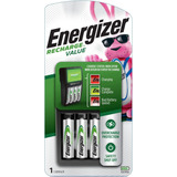 Energizer Nimh Charger + 4 Aa Nimh Cargador De Batería Para