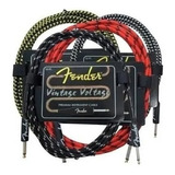 Cable De Instrumento Fender 6 Metros Guitarra Bajo