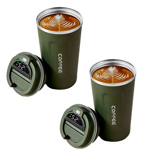 X2 Taza Termo Inteligente Vasos Termicos Termo De Cafe Porta