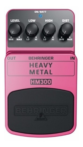Behringer Hm-300 Heavy Metal Pedal Guitarra