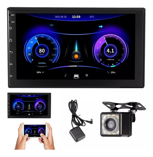 Radio Auto Pantalla Gps Carplay 16g Camera Usb Bluetooth 7''