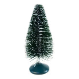 Mini Árvore De Natal25cm Verde Nevada Decoração Enfeite