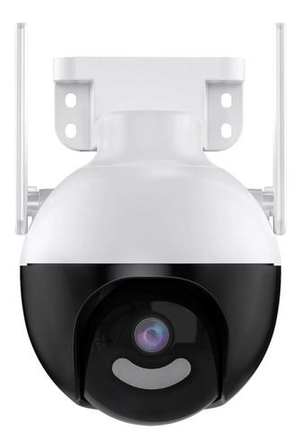 Câmera A18 Dome 4k Wi Fi Alta Resolução 10mp Visão Noturna Cor Branco