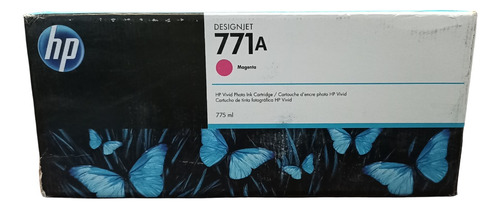 Cartucho De Tinta Hp 771a Magenta Original Caducado 24