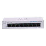 Conmutador No Administrado Cisco Business Cbs110-8t-d | 8 Pu