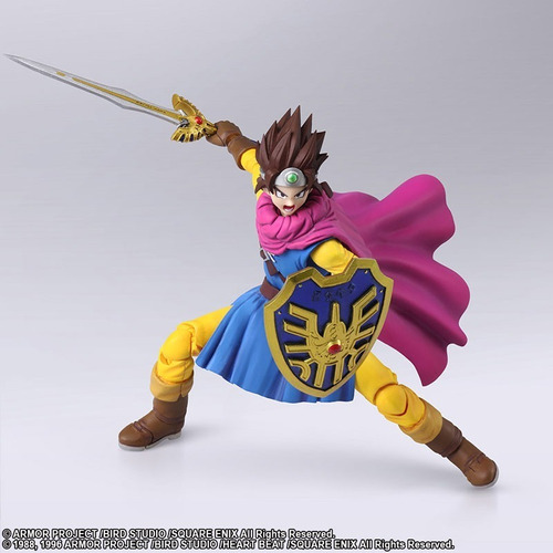 Figura Heroe Arasu Dragon Quest Iii Bring Arts Original