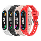 4pcs Correa Pulsera La Serie Glaciar Para Xiaomi Band 34567