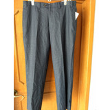 Ralph Lauren Pantalon Talla 36x30 Lana 100%