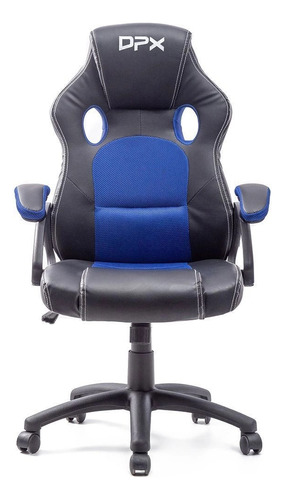 Cadeira Gamer Azul Profissional Giratória Gt5 Dpx