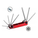 Jgo. Llaves Torx T09-t40 8 Pzas. Perforada. (5083tf), Force