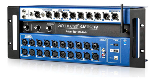 Console Mesa De Som Digital Soundcraft Ui24r