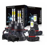 Para Ford Escape 2008-12 Faros Led + Kit De Luces Antiniebla