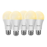 Pack De 5 Ampolletas Sonoff Wifi Led 9w