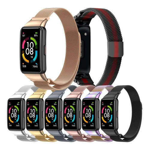 Extensible Correa Milane Compatible Con Huawei Band 6 + Mica
