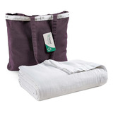 Lane Linen Manta King Size Para Cama Duradera Suave Refresca