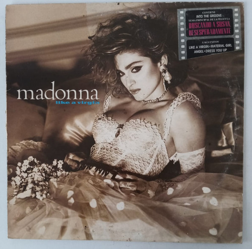 Madonna - Like A Virgin - Vinilo España 1985 Insert