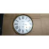 Peça De Relógio Antigo De Parede Oito, Mostrador 524-24