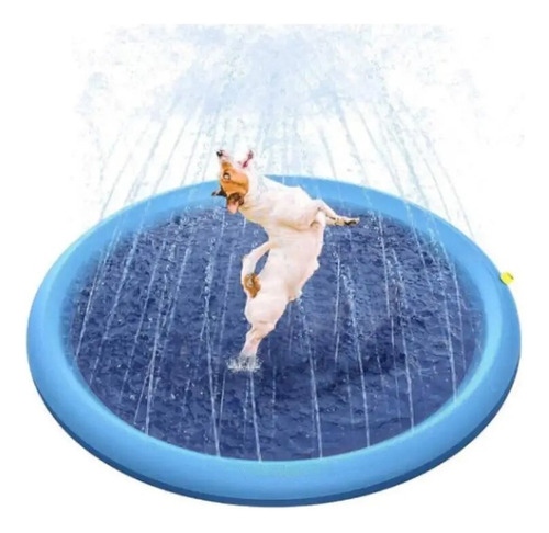 Piscina Inflable Para Niños Y Mascotas Tipo Fuente 100cm