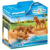 Playmobil Zoo Family Fun Zoologico Tigre 70359 3pz